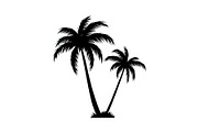 Palm Silhouette Clipart Set, an Illustration by hafijul (Thumbnail 20 of 21)