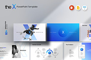 The X - Powerpoint Template, a Presentation Template by creathrivestudio (Thumbnail 1 of 11)