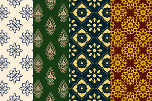 Ethnic Cultural Seamless Pattern