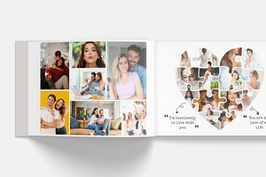 Photography Album Template For Canva