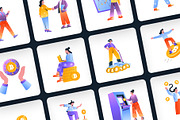 Cryptocurrency Illustrations Art Set, a Finance Illustration by Creative Stall (Thumbnail 6 of 9)