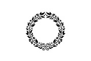 Botanical Floral Wreath SVG Bundle, an Illustration by Designs_River (Thumbnail 22 of 31)