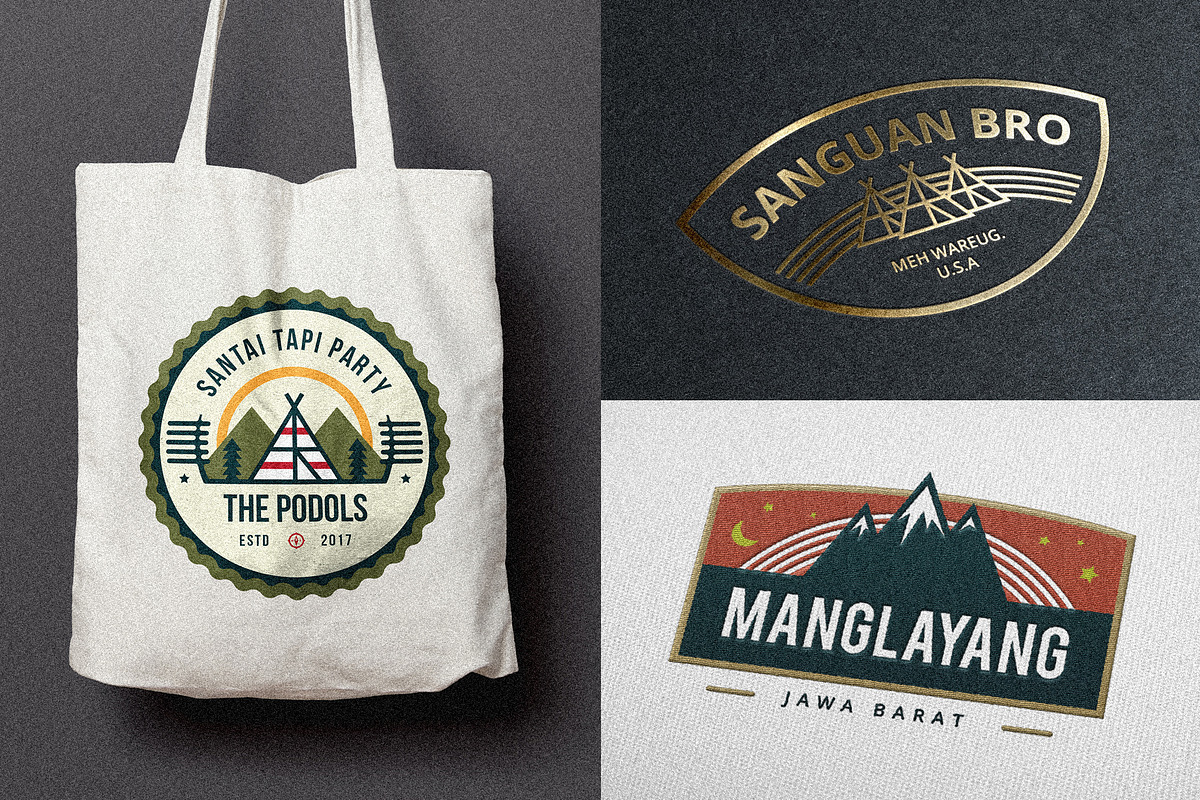 Hipster Pack 02, a Branding & Logo Template by Juru Rancang Graphic (Photo 7 of 7)