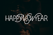 Happy New Year Lettering Graphics, an Illustration by Davihero (Thumbnail 3 of 12)