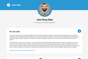 Mine HTML Resume Template, a Websites & App Template by Hervat (Thumbnail 2 of 4)
