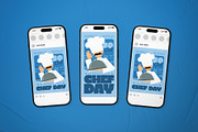International Chef Day Flyer Set, a Flyer Template by The Good Store (Thumbnail 2 of 2)
