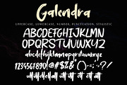 Galendra, a Script Font by pineungtype (Thumbnail 8 of 8)
