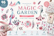 Wildflower Birds Collection PNG, an Animal Illustration by ZinchArt (Thumbnail 1 of 14)