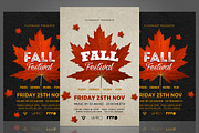 Autumn Fall Flyer, a Flyer Template by Flyerkart (Thumbnail 1 of 3)