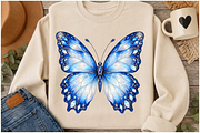Glitter Butterfly Clipart PNG Bundle, an Animal Illustration by Ink Gallery (Thumbnail 9 of 13)
