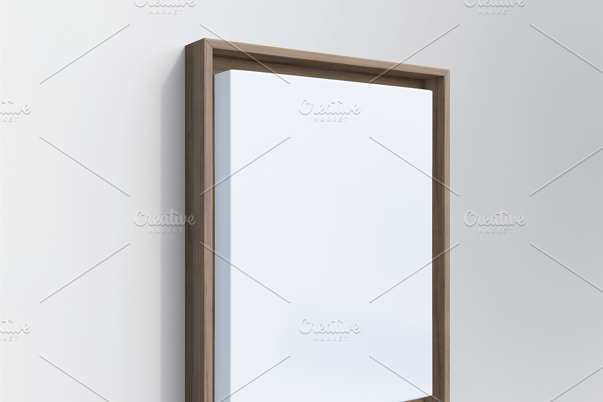 Wood Frame Canvas Mock-Up, a Pens & Pencil Mockup by desgiant (Photo 15 of 26)