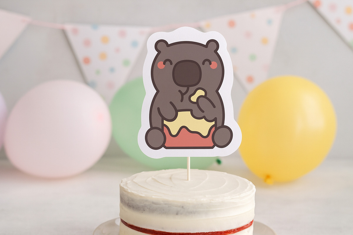 Wombat Clipart Set, an Animal Illustration by Palau (Photo 5 of 10)