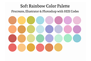 Color Palettes Procreate Illustrator, a Palette Add-On by Atelier Fem (Thumbnail 5 of 12)