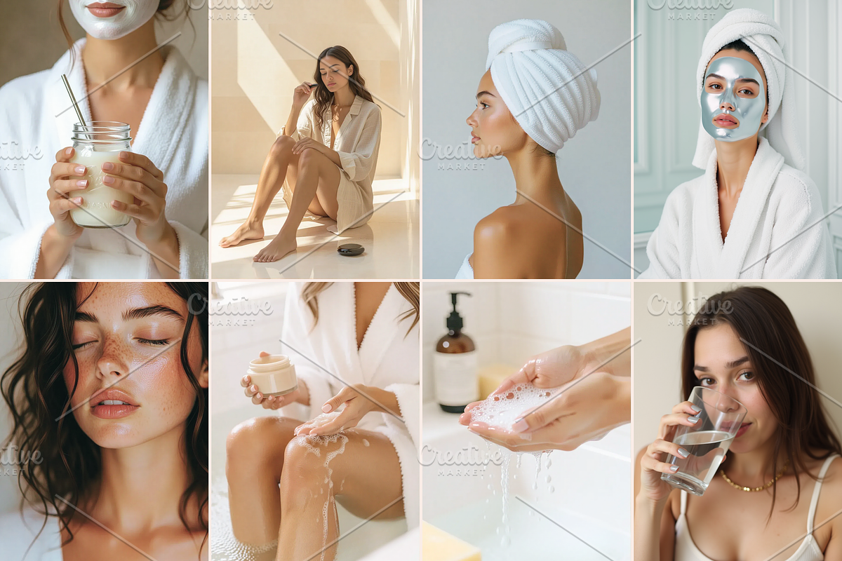 Aesthetic Wellness stock photos, a Health & Medical Photo by My Template Studio (Photo 5 of 13)