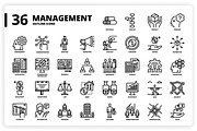 3,600 Icons x3 Styles, an Outline Icon by monkik (Thumbnail 200 of 299)