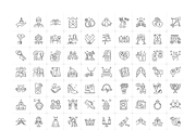 Marriage and Wedding Ceremony Icon, an Outline Icon by Prosymbols (Thumbnail 5 of 5)