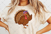 Leopard Turkey Thanksgiving PNG, an Illustration by Craft Nest (Thumbnail 5 of 6)