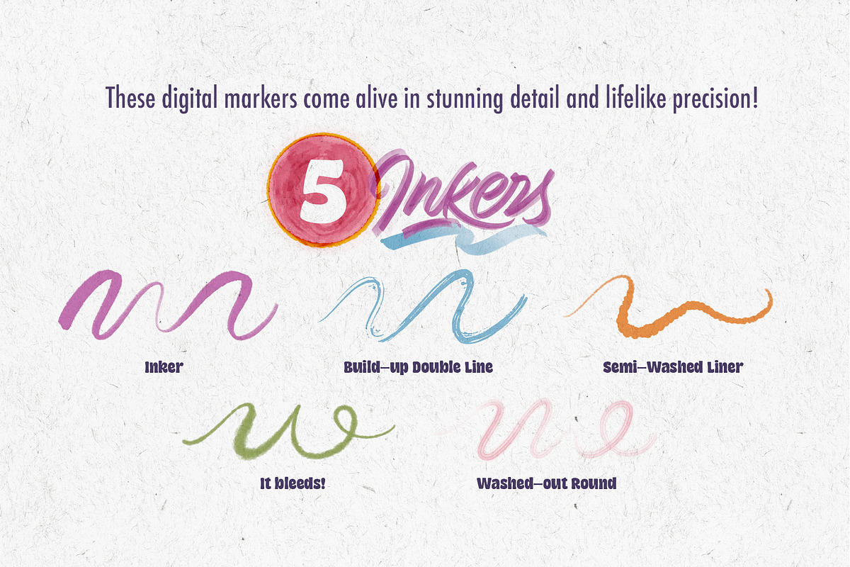 Marker Madness – Procreate Brush Set, a Brush Add-On by Shoutbam (Photo 12 of 15)