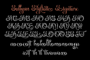 Sullyan Modern Calligraphy, a Blackletter Font by TypeClassHeroes (Thumbnail 12 of 12)