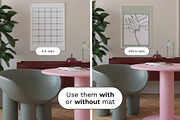 Mockup Set. Silver Frame Mockups ARI, a Household Mockup by Bonumo (Thumbnail 5 of 10)