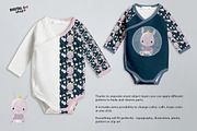 Baby Bodysuit Mock Up, a Bottom Mockup by Mockup Up! (Thumbnail 2 of 5)