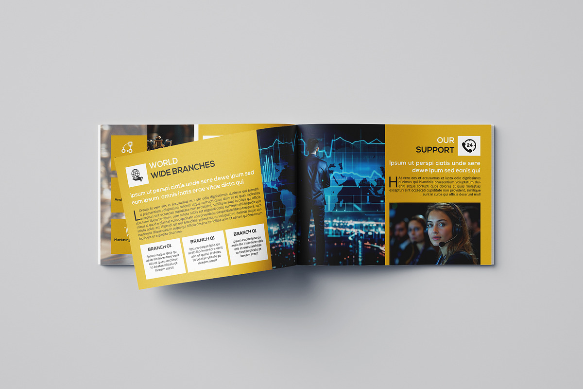 Business Brochure Template, a Brochure Template by retrographix (Photo 7 of 9)