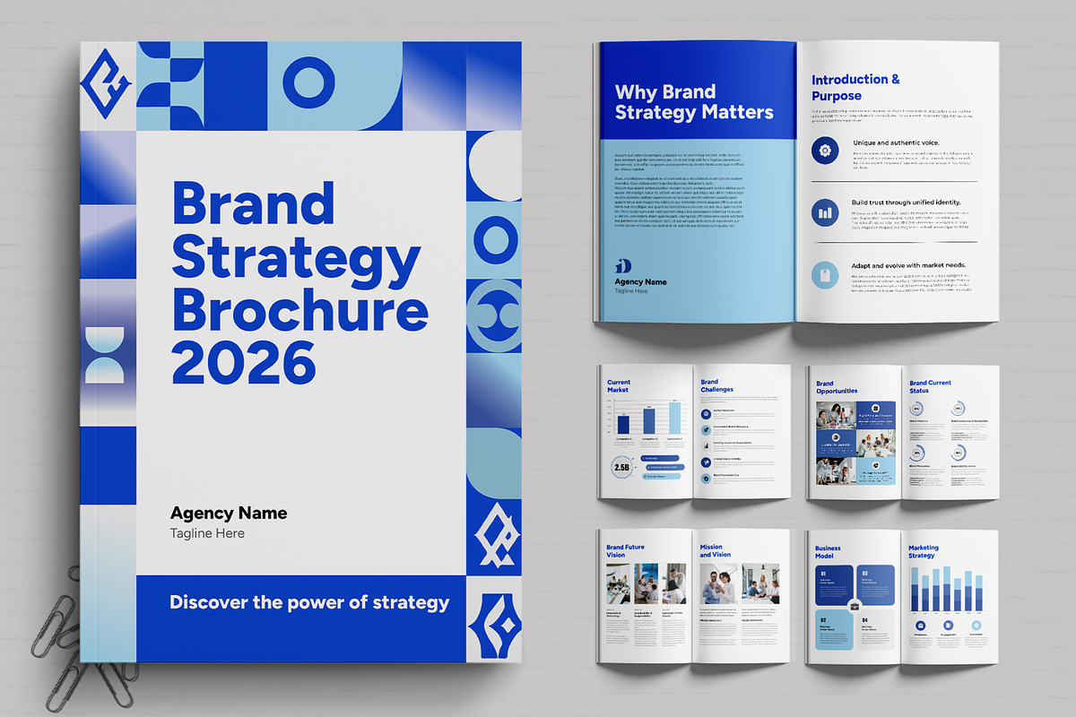 Brand Strategy Brochure Template