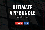 Ultimate App Bundle for iOs, an UI Kit Template by Made by Rheon (Thumbnail 1 of 6)