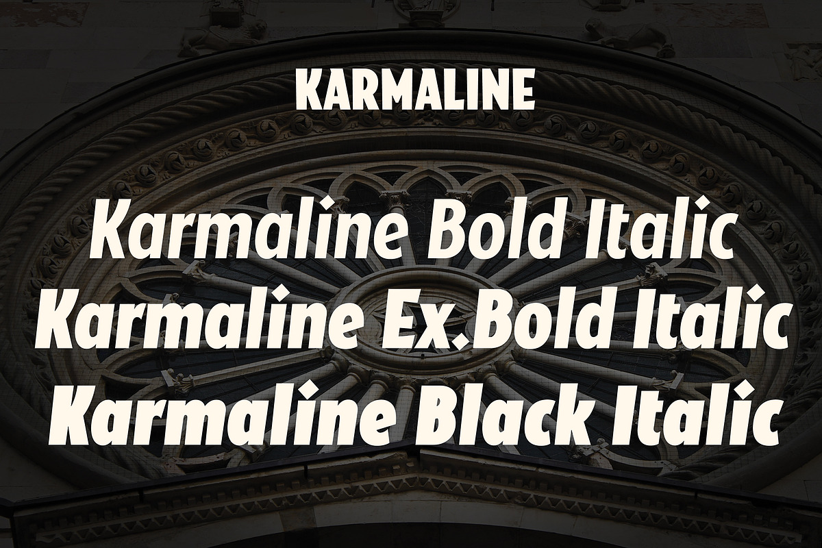 Karmaline Sans Serif Font Family, a Sans Serif Font by Mysterylab Designs (Photo 5 of 9)