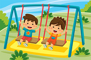 Outdoor Activity Cartoon Vector #03, a Person Illustration by MEDZ (Thumbnail 3 of 3)