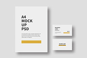 Poster/Flyer & Business Card mockup, a Product Mockup by Rongmistiry (Thumbnail 1 of 4)