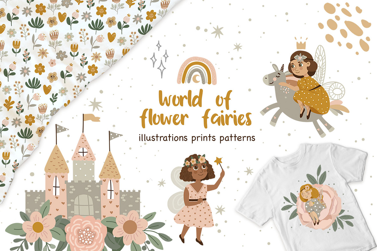 Kids & Nursery Vector Clipart Bundle, a Decorative Illustration by Jenny Quince (Photo 4 of 9)
