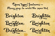 Brighten Round, a Script Font by Eurotypo (Thumbnail 2 of 4)