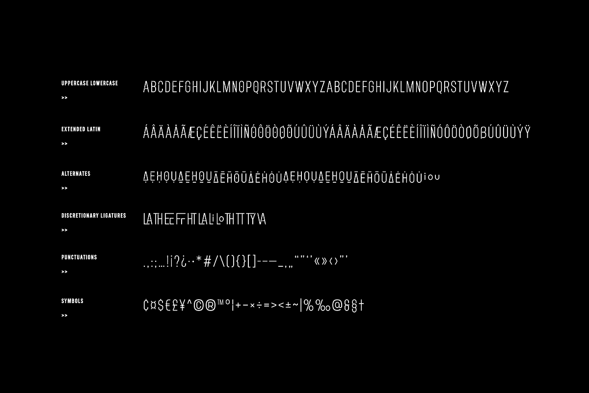 Volante - Condensed Sans, a Sans Serif Font by Hindia Studio (Photo 8 of 10)