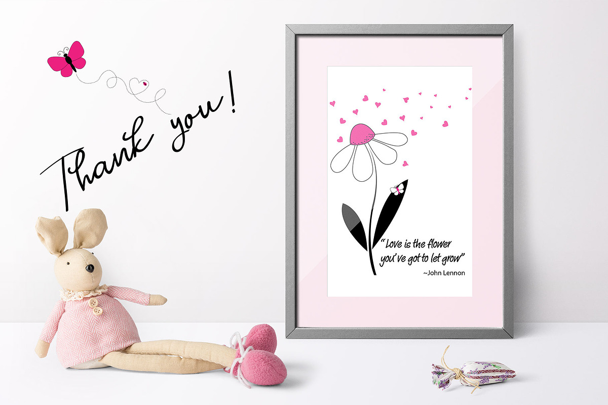 Girlie Doodles Design Set, a Decorative Illustration by Maggie Stilwell Design (Photo 7 of 7)