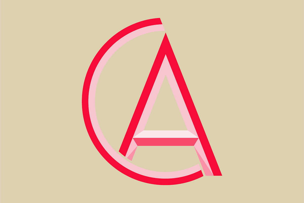 Letter A logo design template, a Branding & Logo Template by Sumberpangan (Photo 3 of 3)