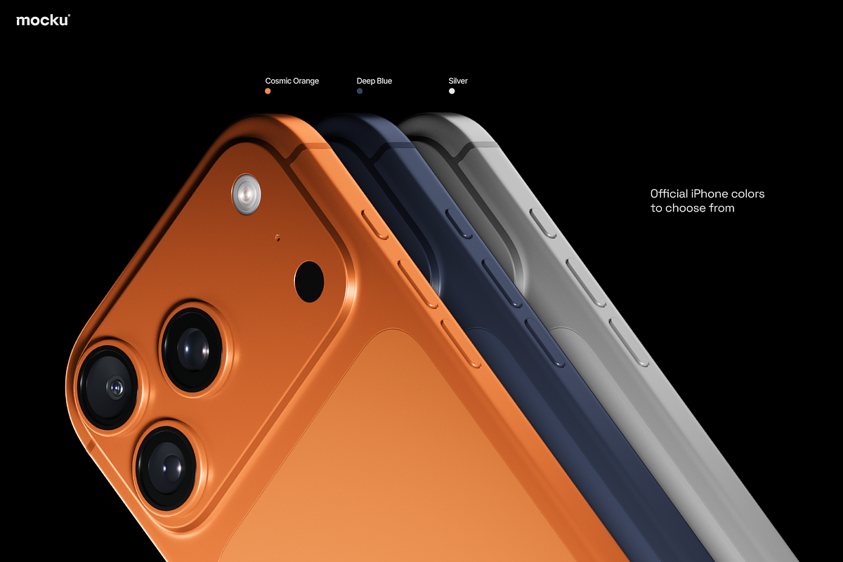 Iphone 17 Pro Mockup Set, an iPhone Mockup by Mocku (Photo 13 of 14)