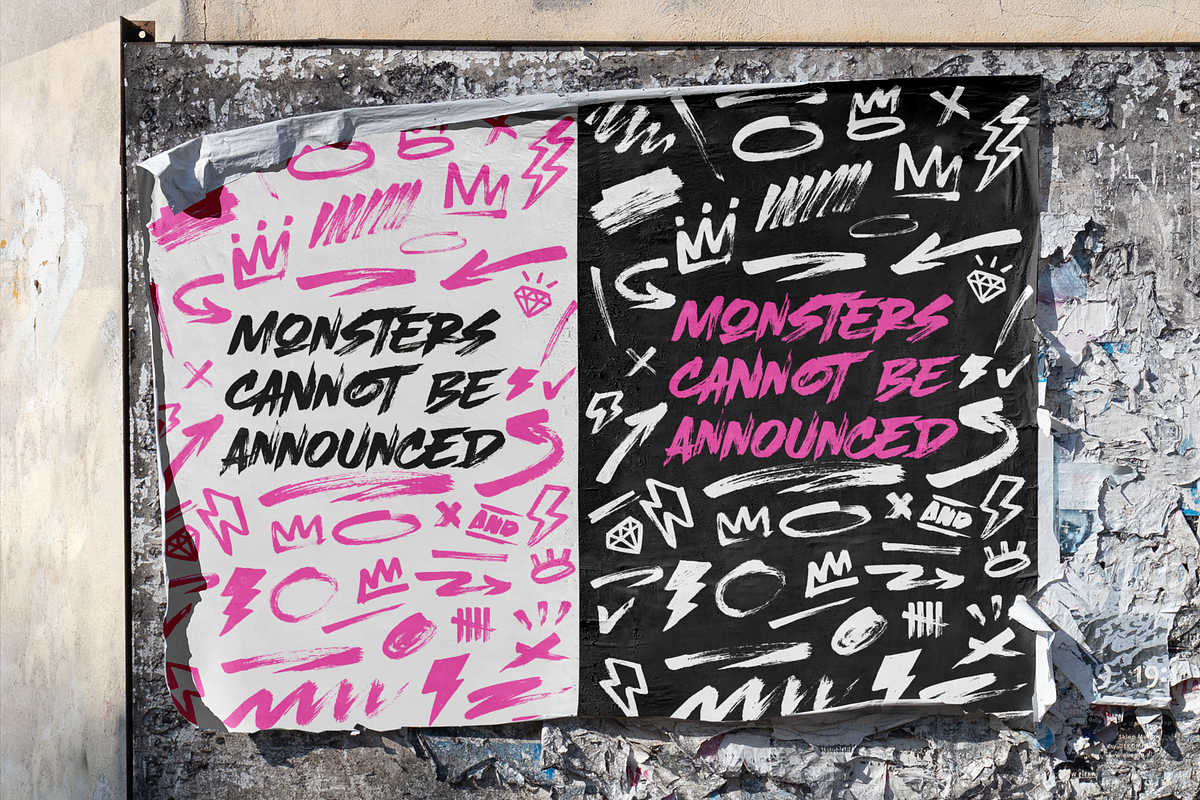 Hardley Brush x Rocky (font duo), a Handwritten Font by Negara Studio (Photo 4 of 12)
