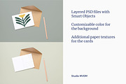 Card Kraft Envelope Mockup Bundle, a Product Mockup by Studio MVDM (Thumbnail 4 of 9)