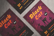 Black Cat Flyer, a Flyer Template by KMZVR.Lab (Thumbnail 3 of 3)