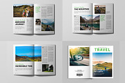 Travel Magazine Template, a Magazine Template by xtratimebd (Thumbnail 3 of 4)