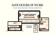 Portfolio Canva Website Template, a Landing Page Template by Anna Design Studio (Thumbnail 8 of 8)