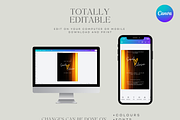 Modern Black Gold Wedding Invitation, an Invitation Template by InvitingStorys (Thumbnail 6 of 10)