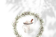 Watercolor Clipart - Cozy Christmas, an Illustration by Beigetime (Thumbnail 13 of 14)