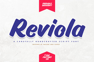 Reviola Bold Script