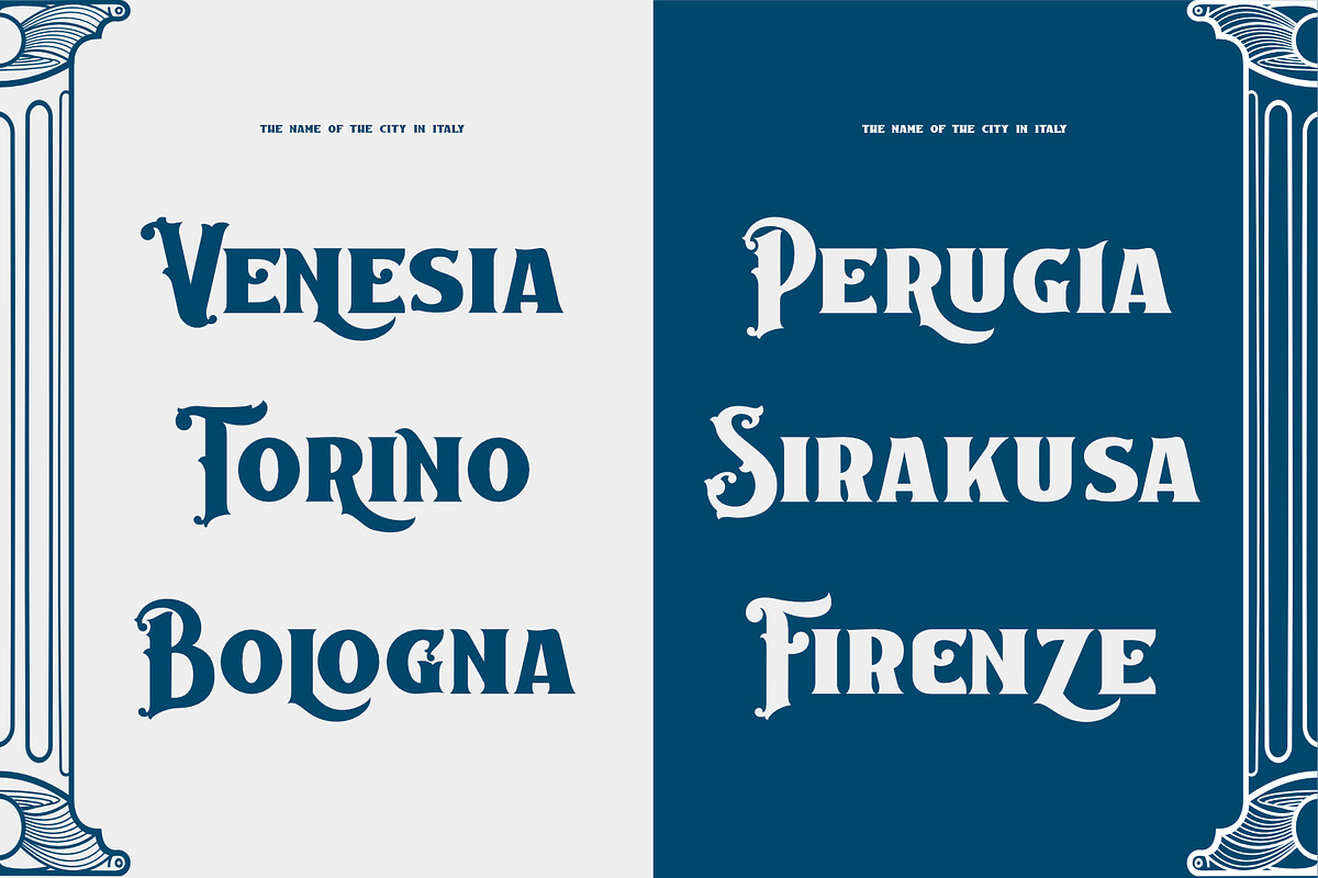 Caravan - Display Font preview 8