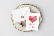 Watercolor hearts. Valentine's set, an Object Graphic by SaharaArt (Thumbnail 3 of 3)