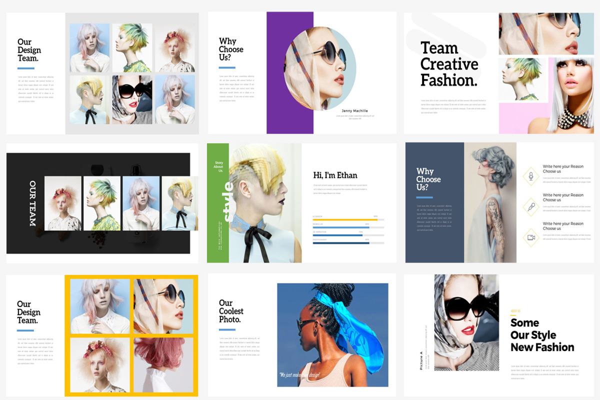 Fashion Today Powerpoint Templates, a Presentation Template by SlideBester (Photo 10 of 15)