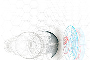 Futuristic high tech backgrounds, a Decorative Illustration by VectorShop (Thumbnail 10 of 10)