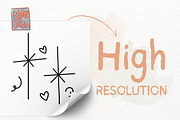 Sparkling stars hand drawn set SVG, an Illustration by RimzStudio (Thumbnail 4 of 7)